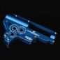 Preview: CNC Gearbox V2 - 8mm - QSC - BLUE
